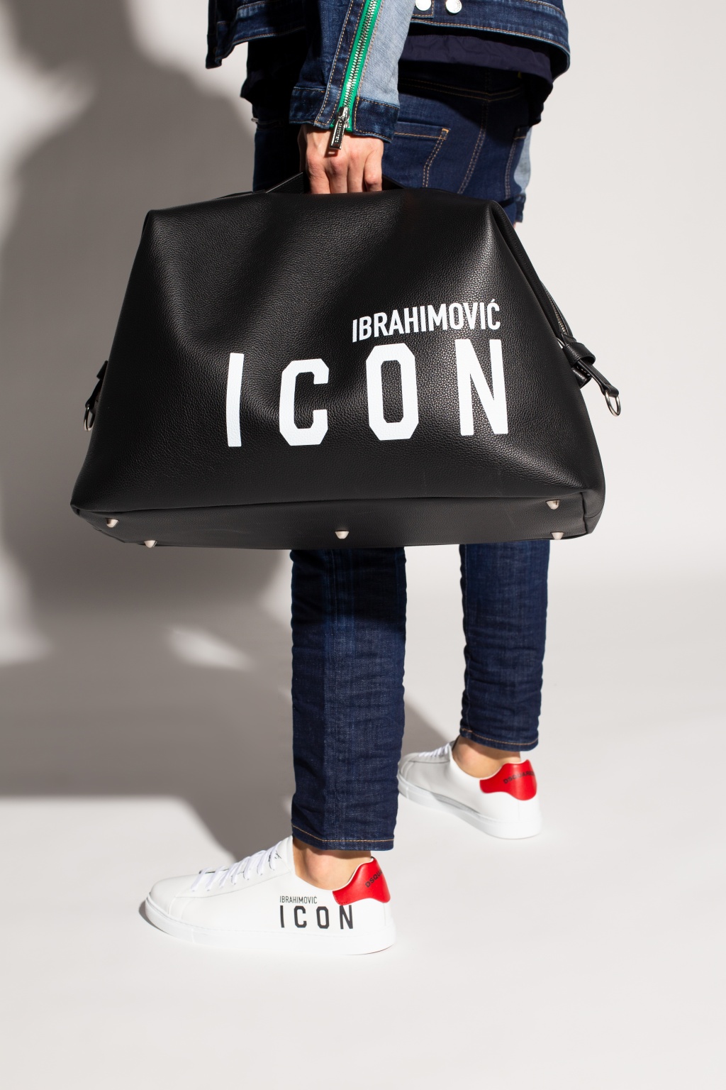 ICON lbrahimovi X Dsquared2 Dsquared2 Keaton Small Tote